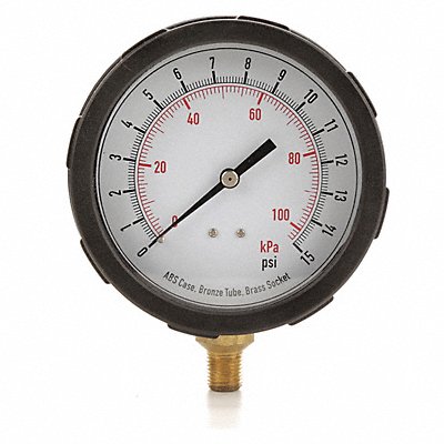 D1382 Pressure Gauge Test 4 In