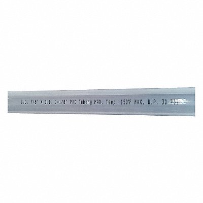 Tubing 7/8 I.D. 100 ft Clear Flexible