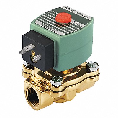 Solenoid Valve Brass NC Air Inert Gas