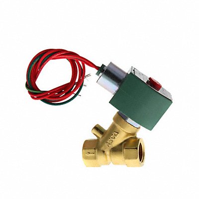 Solenoid Valve Brass NC Air Inert Gas