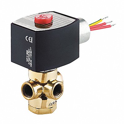 Solenoid Valve Brass NO Air Inert Gas