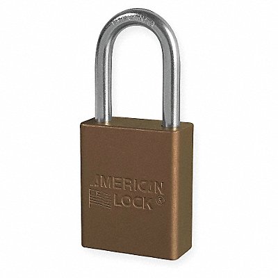 D1919 Lockout Padlock KA Brown 1-7/8 H