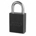 D1917 Lockout Padlock KA Black 1-7/8 H