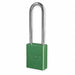 E0163 Lockout Padlock KD Green 1-7/8 H