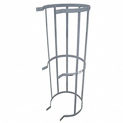 Safety Cage Gray Powder Coat Steel