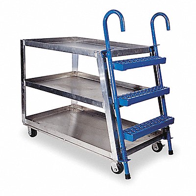 Stock Picking Ladder Cart 660 lb.