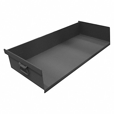 Service Cart Tray 250 lb Gray Steel