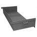 Service Cart Tray 250 lb Gray Steel