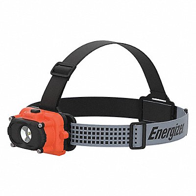 Headlamp Plastic Orange 130lm