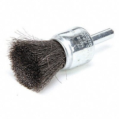 Crimped Wire End Brush Steel 3/4 In.