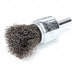 Crimped Wire End Brush Steel 3/4 In.