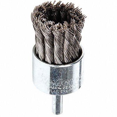 Knot Wire End Brush Steel 1-1/8 In.