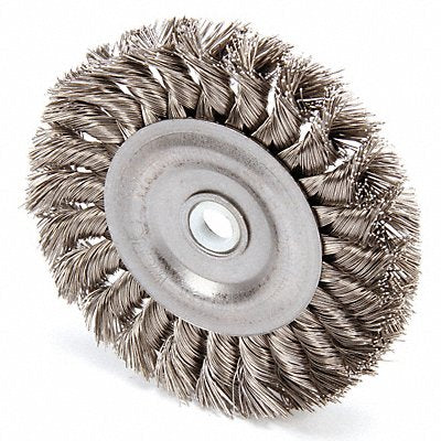 Twist Wire Wheel Brush Arbor 4 In.