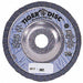 H7357 Fiber Disc 4 in Dia 5/8in Arbor 60 Grit