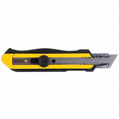 Snap-Off Utility Knife 7 In Yellow/Black