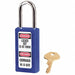 D1948 Lockout Padlock KD Blue 3 H