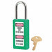 D1948 Lockout Padlock KD Green 3 H