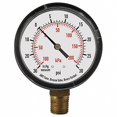 D1343 Pressure Gauge Test 2-1/2 In