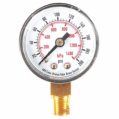 D1334 Pressure Gauge Test 1-1/2 In