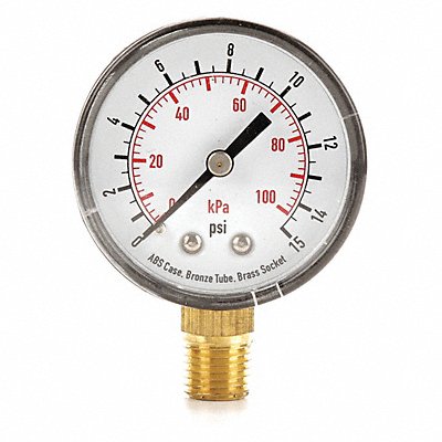 D1338 Pressure Gauge Test 2 In