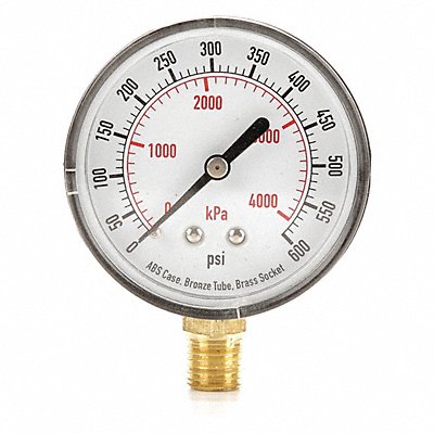 D1343 Pressure Gauge Test 2-1/2 In