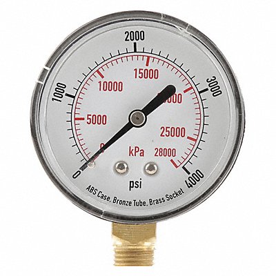 D1343 Pressure Gauge Test 2-1/2 In