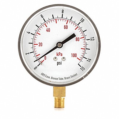 D1348 Pressure Gauge Test 3-1/2 In