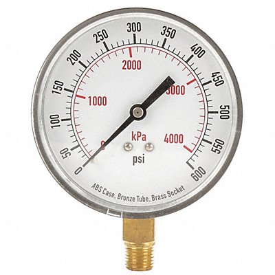 D1348 Pressure Gauge Test 3-1/2 In