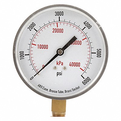 D1348 Pressure Gauge Test 3-1/2 In