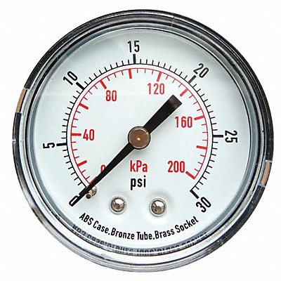 D1339 Pressure Gauge Test 2 In