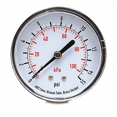 D1344 Pressure Gauge Test 2-1/2 In