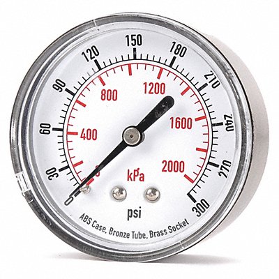 D1344 Pressure Gauge Test 2-1/2 In