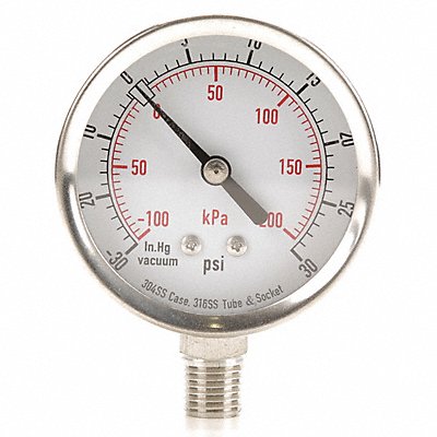 D1362 Compound Gauge Test 2-1/2 In