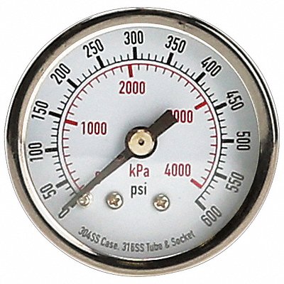 D1354 Pressure Gauge Test 1-1/2 In