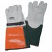 Elec. Glove Protector 8 Wht/Org/Grn PR