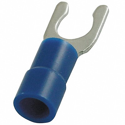 Fork Terminal Tin Copper Blue PK100