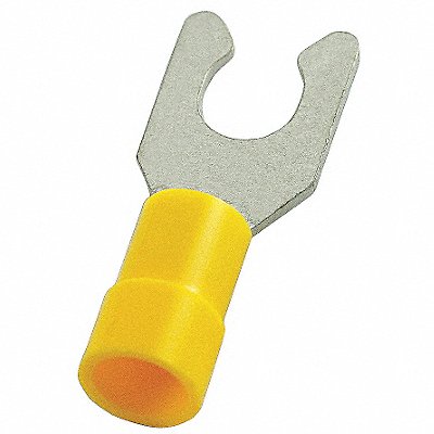 Fork Terminal Tin Copper Yellow PK50