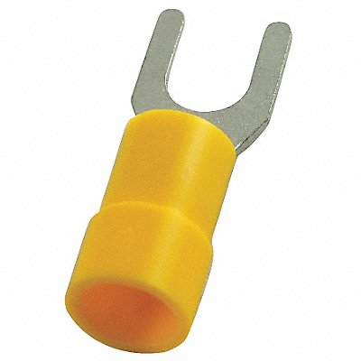 Fork Terminal Tin Copper Yellow PK50