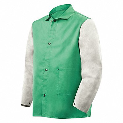 D2607 Flame-Resistant Jacket Green/Gray L