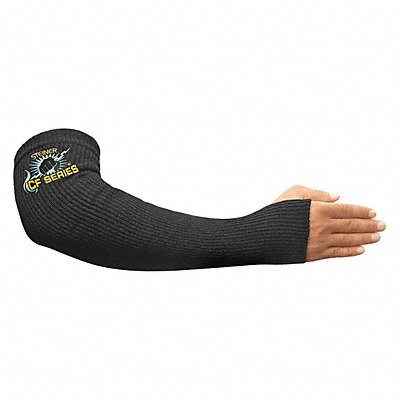 Sleeve w/Thumbhole Univ 18In L Blk PK2