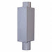 Conduit Outlet Body PVC Trade Size 3in