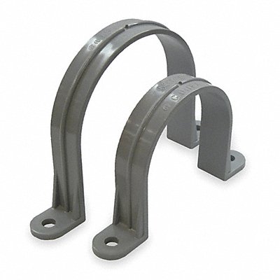 Conduit Clamp PVC Overall L 2 13/16in