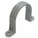 Conduit Clamp PVC Overall L 2.188in