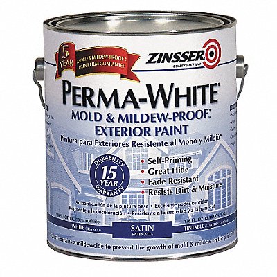 Paint Latex Acrylic White 1 gal.