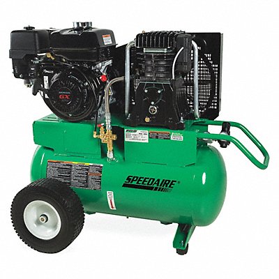 Portable Gas Air Compressor 2 Stage 9 hp