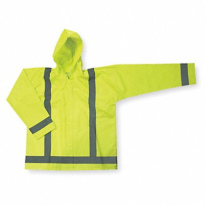 D2326 Rain Jacket Unrated Yellow/Green 2XL