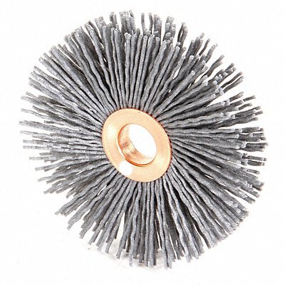 Wire Wheel Brush Arbor 3 in 1/2 in W