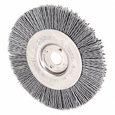 Wire Wheel Brush Arbor 4 in 1/2 in W