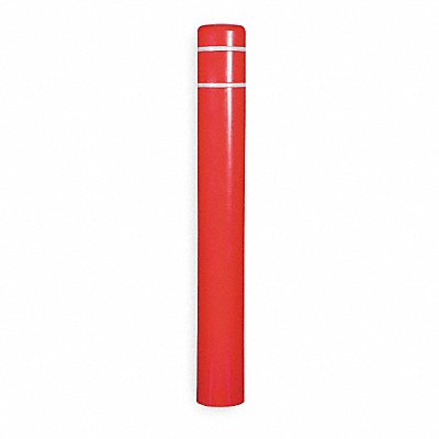 Bollard Cover 7 In Dia 60 In H Red