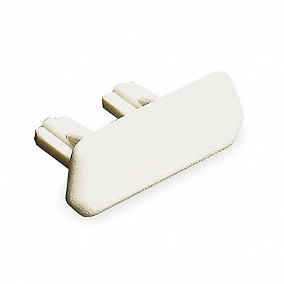 Blank End Ivory PVC Ends